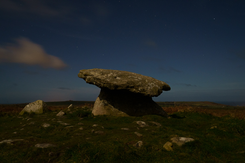 Chun Quoit by moonlight